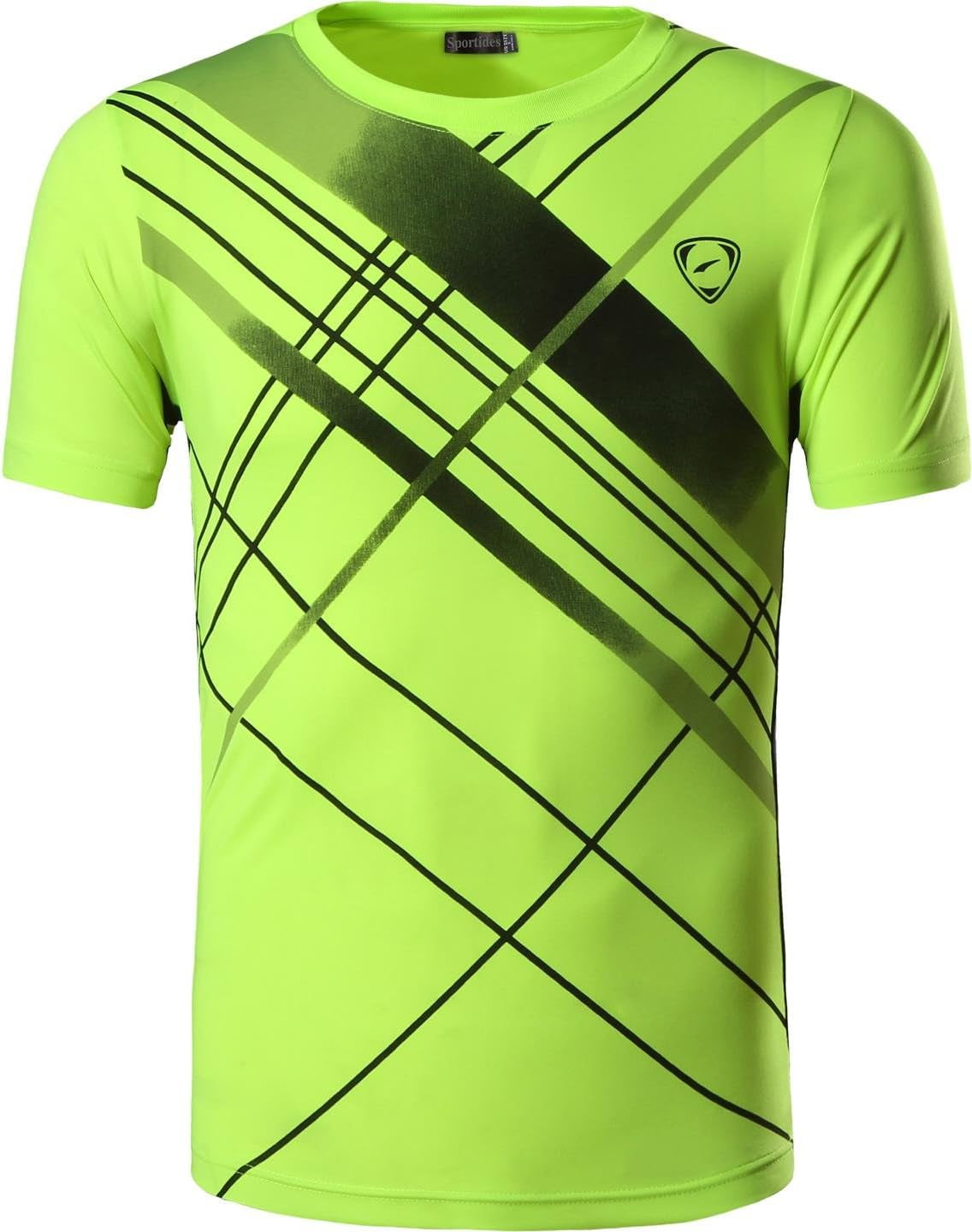 Boy'S Quick Dry Active Sport Short Sleeve Breathable T-Shirt Tee Top LBS701