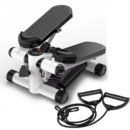 Mini Stepper Stair Stepper Max 120Kg Pedal Stepper LED Display Slimming Treadmill with Pull Rope for Slimming Exercise