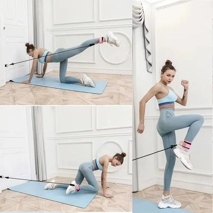 Fitness Equipment Gym Ankle Strap Padded Double D-Ring Adjustable Ankle Weight Leg Training Brace Support Sport Safety Abductors