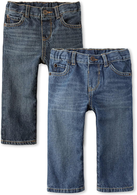 Baby Toddler Boys Basic Straight Leg Jeans
